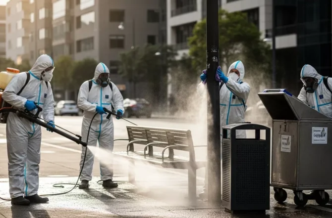 Sanitização de Ambientes